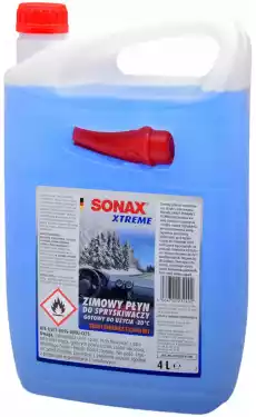 SONAX Xtreme gotowy zimowy płyn do spryskiwaczy do 20st 4L Motoryzacja Pielęgnacja samochodu Pozostałe preparaty samochodowe