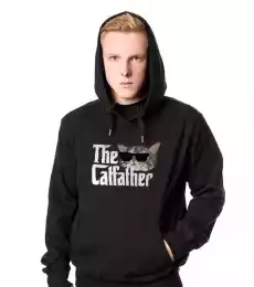 The Catfather Bluza z kapturem męska Odzież obuwie dodatki Odzież męska Bluzy męskie