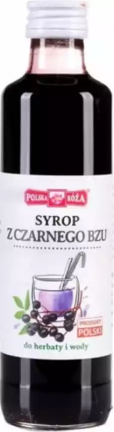 Syrop z czarnego bzu 315 ml Artykuły Spożywcze Napoje