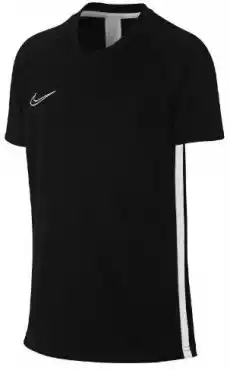 Koszulka Nike AO0739010 blackwhite Jr Sport i rekreacja Odzież sportowa Uniwersalna