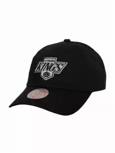 Czapka Z Daszkiem Dad Hat Mitchell Ness LA Kings NHL Team Ground 20 Czarna Odzież obuwie dodatki Galanteria i dodatki Nakrycia głowy Czapki