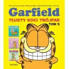 Garfield Tłusty koci trójpak Tom 5 Książki Komiksy