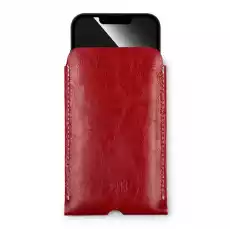Skórzane etui na IPhone 11 Solier SA58 czerwone Telefony i akcesoria Akcesoria telefoniczne Etui