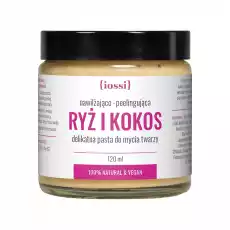 Iossi Ryż i Kokos peelingująca pasta do mycia twarzy 120ml Zdrowie i uroda Kosmetyki i akcesoria Makijaż i demakijaż