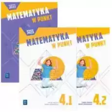 Pakiet Matematyka w punkt Szkoła podstawowa Klasa 4 Podręcznik Zeszyt ćwiczeń Część 12 Książki Podręczniki i lektury