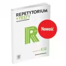 Repetytorium i testy egz Technik informatyk E12 Książki Podręczniki i lektury