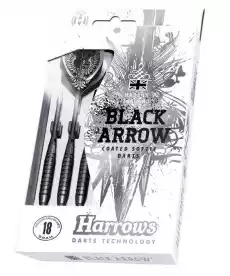 Rzutki Harrows BLACK ARROWS softip 16gr Sport i rekreacja Sporty towarzyskie