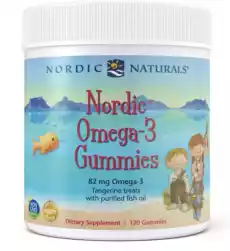 Nordic Omega3 Gummies 120 żelków Nordic Naturals Zdrowie i uroda Zdrowie Witaminy minerały suplementy diety