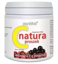 SANBIOS C natura proszek 180g witamina C z owoców Zdrowie i uroda Zdrowie Witaminy minerały suplementy diety