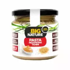 Big Nature Pasta sezamowa Tahini 500 g Artykuły Spożywcze Pasty i smarowidła