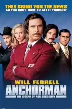 Anchorman Cast plakat Dom i ogród Wyposażenie wnętrz Dekoracja Obrazy i plakaty