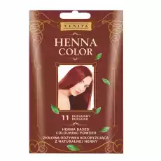 Venita Henna Color ziołowa odżywka koloryzująca z naturalnej henny 11 Burgund Zdrowie i uroda Kosmetyki i akcesoria Pielęgnacja i stylizacja włosów Farby i szampony koloryzujące