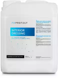 FX Protect Interior Dressing produkt do zabezpieczenia wewnętrznych tworzyw sztucznych 5l Motoryzacja Pielęgnacja samochodu Pielęgnacja wnętrza samochodu