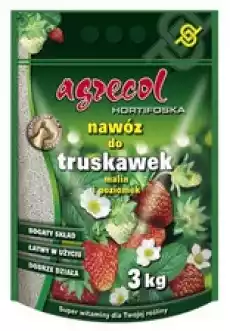 AGRECOL Hortifoska do truskawek i poziomek 1kg Dom i ogród Ogród Nawozy do roślin i kwiatów