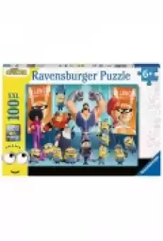 Puzzle XXL 100 el Minionki 2 Dla dziecka Zabawki Puzzle