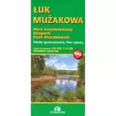 Mapa tur Łuk Mużakowa 145 000 i 112 500 Książki Literatura podróżnicza