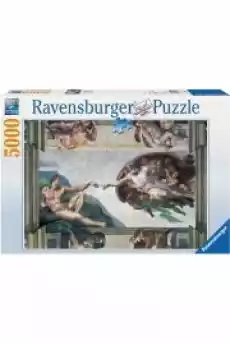 Puzzle 5000 el Michał Anioł Stworzenie Adama Dla dziecka Zabawki Puzzle