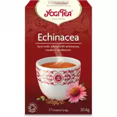 Herbatka Echinacea Bio 17x18 gYogi Tea Artykuły Spożywcze