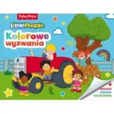 Fisher Price Little People Kolorowe wyzwania Książki Dla dzieci