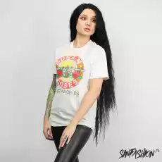 Koszulka Amplified Guns N Roses Vintage Bullet Odzież obuwie dodatki Odzież damska Tshirty i koszulki damskie