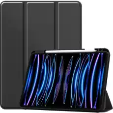 Etui Bizon Case Tab Lizard do Apple iPad Pro 11 2022202120202018 czarne Telefony i akcesoria Akcesoria telefoniczne Etui