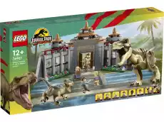 LEGO 76961 Jurassic World Centrum dla odwiedzających atak tyranozaura i raptora Dla dziecka Zabawki Klocki