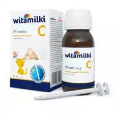 Witamilki witamina C krople 60 ml Zdrowie i uroda