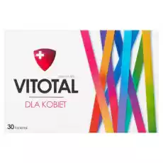 Vitotal dla kobiet Suplement diety 30 sztuk Zdrowie i uroda