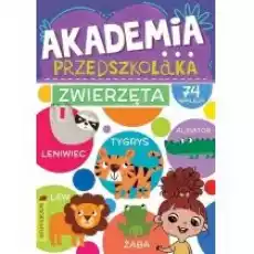 Akademia przedszkolaka Zwierzęta Książki Dla dzieci