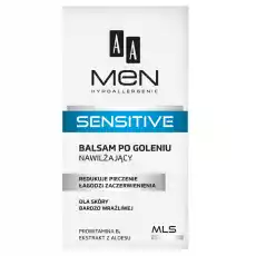 AA Men Sensitive balsam po goleniu nawilżający dla skóry bardzo wrażliwej 100ml Zdrowie i uroda Kosmetyki i akcesoria Kosmetyki dla mężczyzn Męskie kosmetyki i akcesoria do golenia