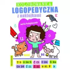 Kolorowanka logopedyczna z naklejkami 2 Książki Dla dzieci