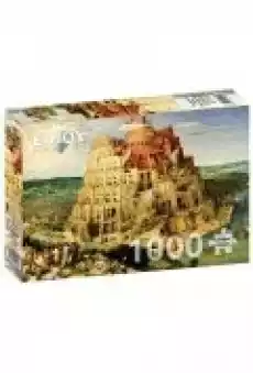 Puzzle 1000 Wieża Babel Pieter Bruegel Dla dziecka Zabawki Puzzle