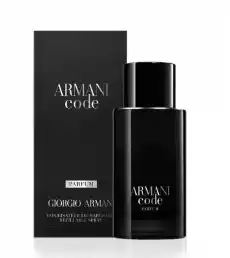 Giorgio Armani Code Parfum 75ml Zdrowie i uroda Perfumy i wody Zapachy męskie Perfumy i wody męskie