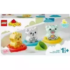 LEGO DUPLO Zabawa w kąpieli pływający pociąg ze zwierzątkami 10965 Dla dziecka Zabawki Klocki