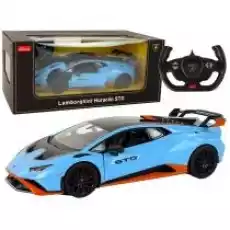 Auto RC Lamborghini Huracan 114 Rastar niebieski Leantoys Dla dziecka Zabawki Rowerki i inne pojazdy dla dzieci