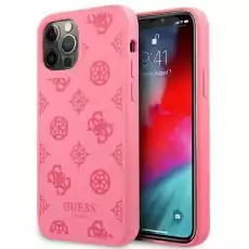 Guess GUHCP12LLSPEFU iPhone 12 Pro Max 67 fuksjafuchsia hard case Peony Collection Telefony i akcesoria Akcesoria telefoniczne Etui