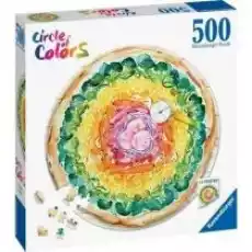 Puzzle 500 el Paleta kolorów pizza Ravensburger Dla dziecka Zabawki Puzzle