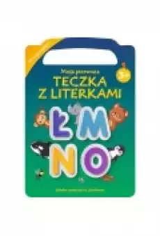 Łebskie zwierzaki w literkowie Moja pierwsza teczka z literkami Literki ŁO Książki Dla dzieci