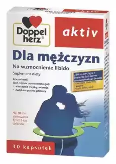 DOPPELHERZ Aktiv Dla Mężczyzn x 30 kaps Zdrowie i uroda Zdrowie Sprzęt medyczny