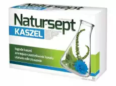 NATURSEPT KASZEL x 18 pastylek do ssania Zdrowie i uroda Zdrowie Leki Przeziębienie i grypa