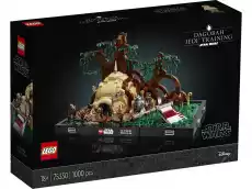 LEGO 75330 Star Wars Diorama Szkolenie Jedi na Dagobah Dla dziecka Zabawki Klocki