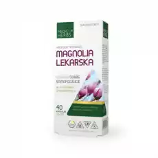 MEDICA HERBS Magnolia Lekarska 225mg 40 kaps Artykuły Spożywcze