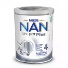 Nestle Nan Optipro Plus 4 Produkt na bazie mleka junior dla dzieci po 2 roku Zestaw 2 x 800 g Artykuły Spożywcze Jedzenie dla dzieci