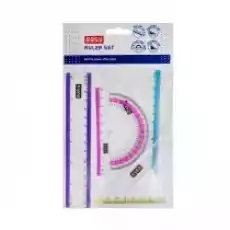 Easy Stationery Zestaw kreślarski 15 cm Biuro i firma Akcesoria biurowe Artykuły papiernicze Akcesoria kreślarskie