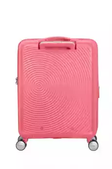 Walizka kabinowa American Tourister Soundbox 55cm powiększana różowa Odzież obuwie dodatki Galanteria i dodatki Torby i walizki