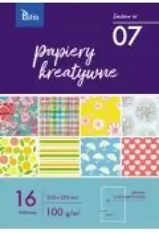 Papiery Kreatywne A4 Zestaw Nr 07 Biuro i firma Akcesoria biurowe Artykuły papiernicze