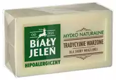 Biały Jeleń Hipoalergiczne mydło naturalne do skóry wrażliwej 150g Zdrowie i uroda Kosmetyki i akcesoria Pielęgnacja dłoni