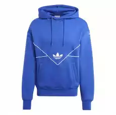 Bluza z kapturem męska adidas ORIGINALS Seasonal Archive granatowa HR8938 Odzież obuwie dodatki Bluzy i swetry