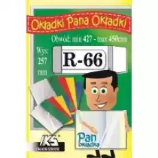 Okładka książkowa regulowana R66 25szt IKS Biuro i firma Akcesoria biurowe Artykuły papiernicze Okładki i skoroszyty