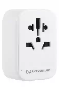 Adapter podróżny z USB i USBC LIFEVENTURE WORLD TO AUSCHINA TRAVEL ADAPTOR Sport i rekreacja Akcesoria turystyczne Palniki i kuchenki turystyczne